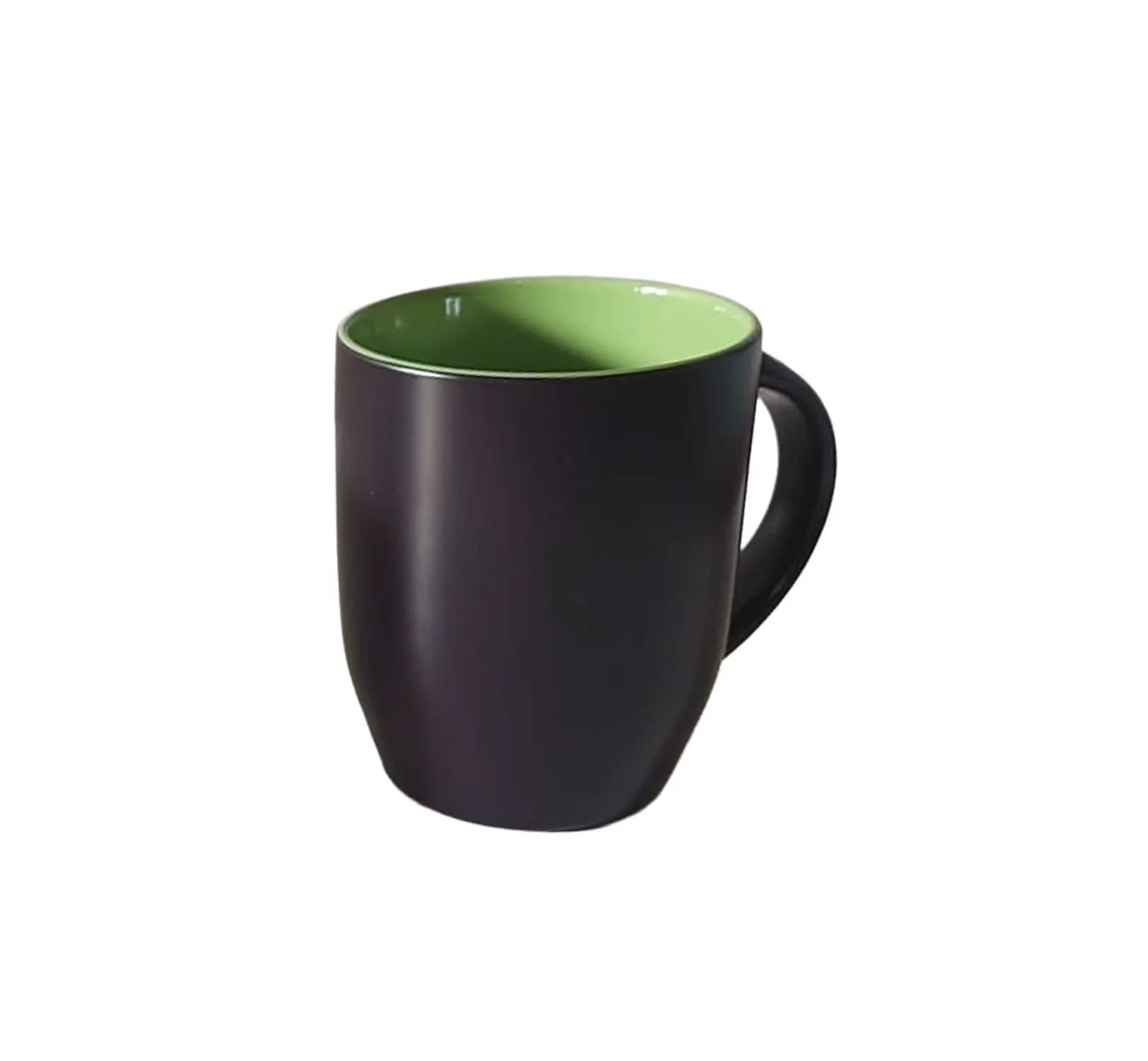 Taza Mágica Negra con Interior Verde, Café Nueva Generación