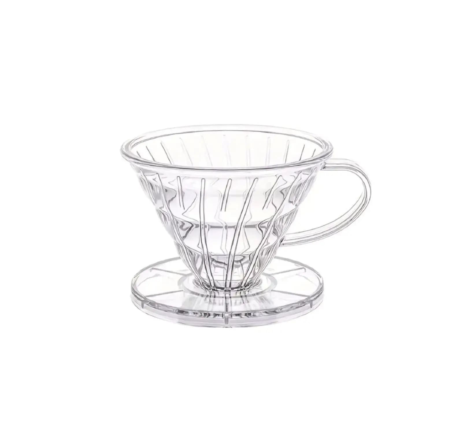 V60 Transparente de Acrílico, Café Nueva Generación