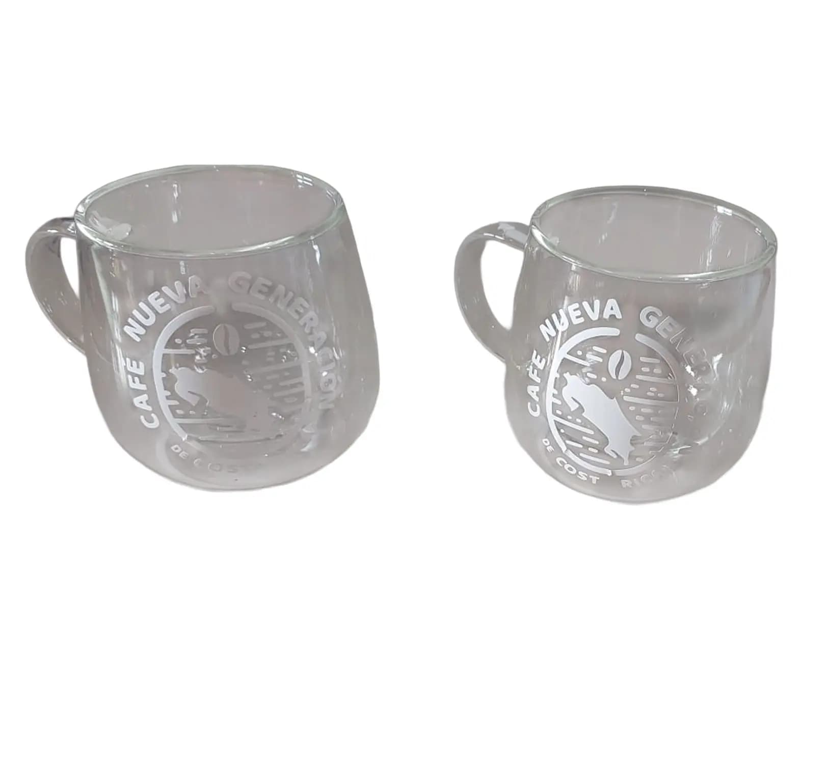 Tazas de Vidrio Doble Pared – Edición Café Nueva Generación